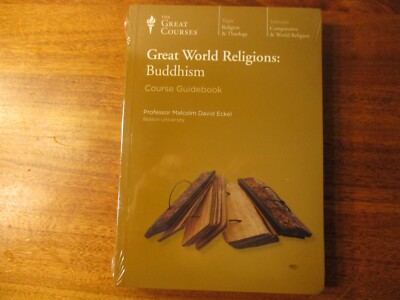 The Great Courses: Great World Religions:Buddhism (2) DVDs New Sealed. w/ Guide.