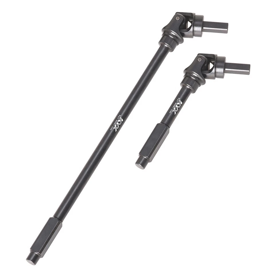 KYX Hard Steel Front Portal Axle Drive Shaft Upgrades for 1/8 Axial AXP8 Gilamon - Image 3 of 4