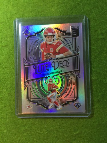 PATRICK MAHOMES SILVER PRIZM CARD JERSEY #15 CHIEFS SP 2022 Panini ELITE DECK - Picture 9 of 24