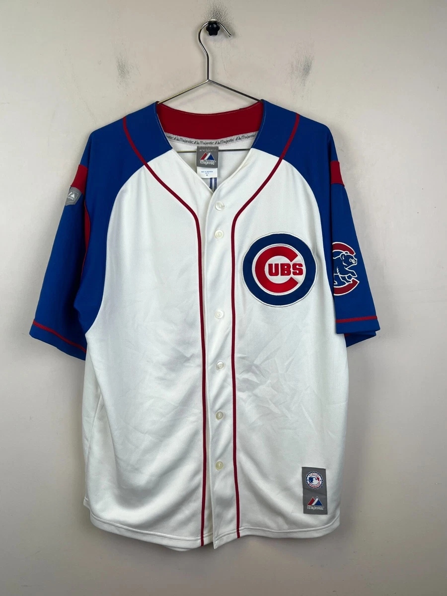 Vintage Chicago Cubs Lee #25 MLB Majestic Jersey Men's Size M
