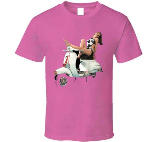 Vespa Bella Cool Retro Car T Shirt - 第 3/12 張圖片