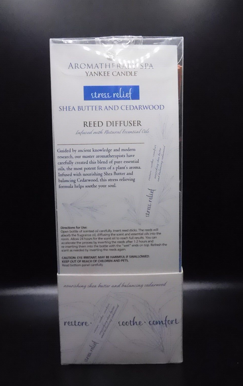 Yankee Candle Aromatherapy Stress Relief Shea Butter & Cedarwood Reed