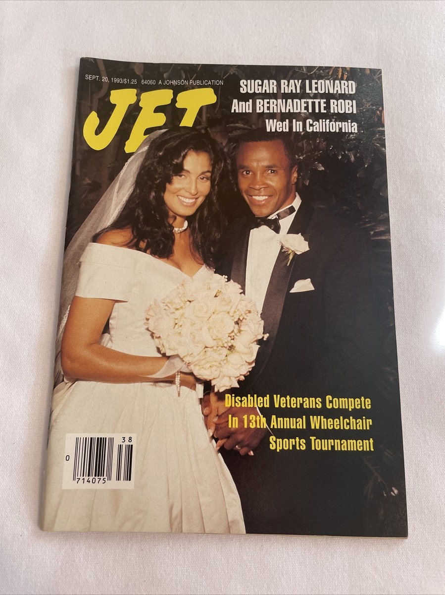 1993 September 20 JET Magazine, Sugar Ray Leonard and Bernadette