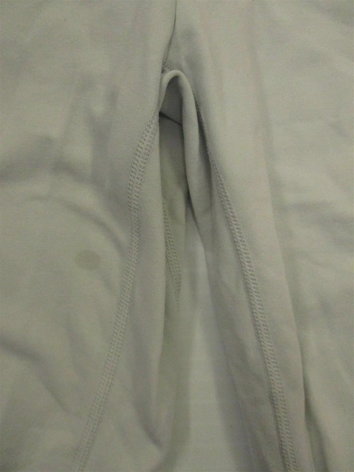 Nike Youth Girl's M 码 DRI Fit 训练针织白色棉质慢跑卡普里 — 第 2/4 张图片