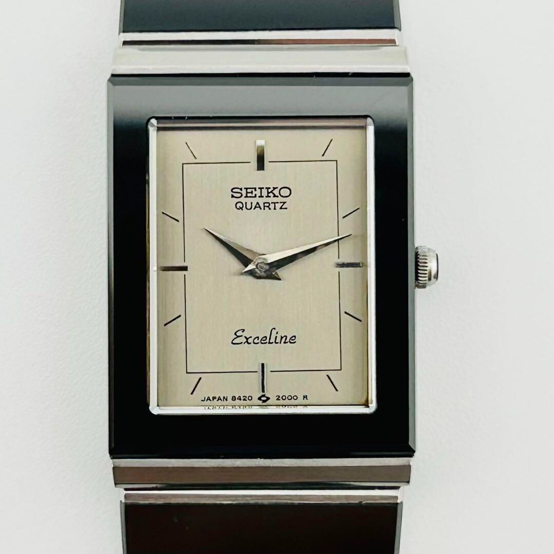 【希少品　新品電池】2957 SEIKO EXCELINE レディース腕時計 銀 Seiko】[Rare item, new battery] 2957 SEIKO EXCELINE ladies
