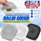 Shower Drain Hair Catcher Bathroom Sink Strainer Filter Cover Tub Hair Stopper