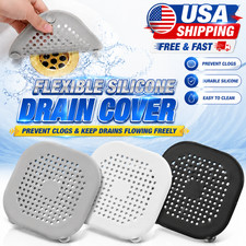 Shower Drain Hair Catcher Bathroom Sink Strainer Filter Cover Tub Hair Stopper