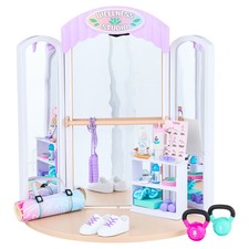 My Life As 18-Inch Doll Wellness Studio Play Set, 22-Piece Kit