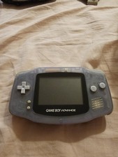 Nintendo Game Boy Advance AGB-001 Glacier Color semi transparent