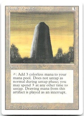 Basalt Monolith U Revised Edition MP