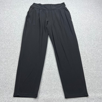 Athleta Elation Pant Womens Medium Black Pull On Stretch Pockets Yoga Athleisure