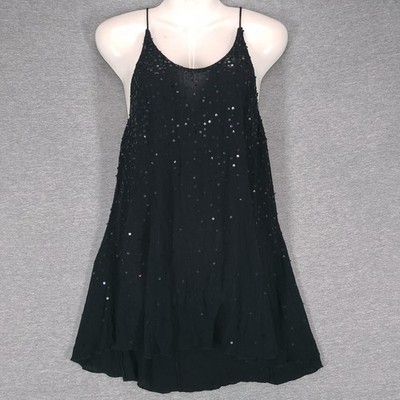 black sequin swing dress Yours Women's Plus Size Black Sequin Swing Dress Size 12