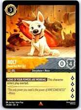 Bolt - Down but Not Out 29/204 R Reign of Jafar Lorcana NM/M