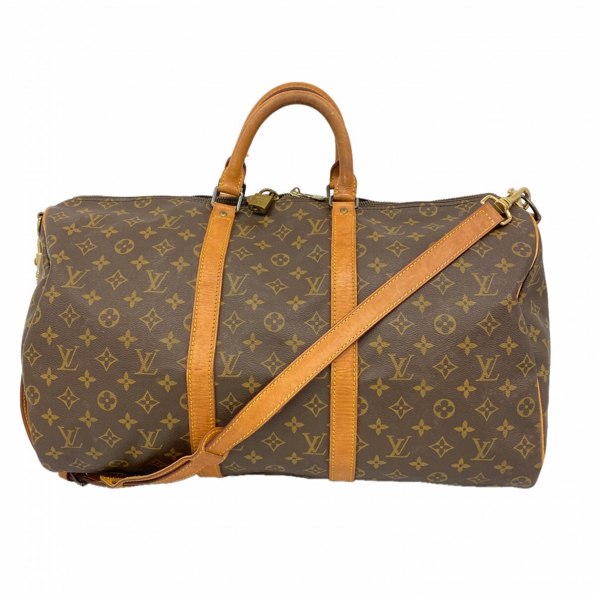 Louis Vuitton Boston Bag Monogram Keepall Bandouliere 50 M41416 699398