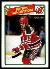 1988-89 O-Pee-Chee Patrik Sundstrom #67 VIEW SCAN