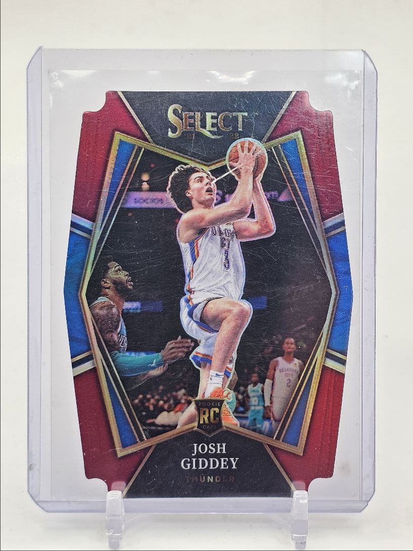 JOSH GIDDEY 2021-22 SELECT PREMIER ROOKIE MAROON PRIZM DIE CUT RC /175 Q0257