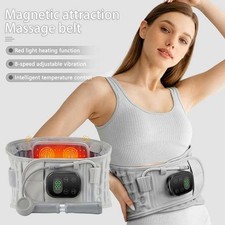 Update Heating Massager Decompression Belt Lumbar Support for Back Pain Relief