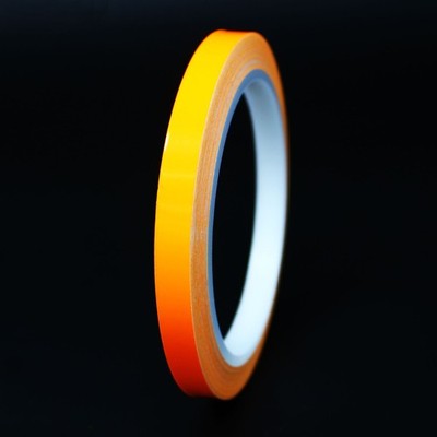 10m Zierstreifen 8mm Neon Orange Auto Motorrad Folie Dekorstreifen streifen