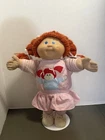 Vintage 1985 Cabbage Patch Kid HM3 Red Hair Pink Outfit China