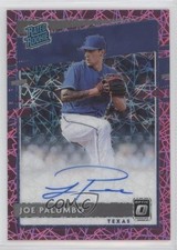 2020 Panini Donruss Optic Pink Velocity Prizm Joe Palumbo #RRS-JP Auto 04xe