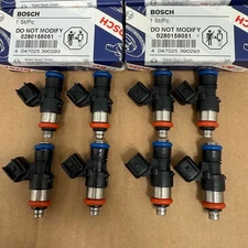 8pcs NEW OEM Bosch GM 42lb fuel injectors For 2010-2015 Camaro SS 6.2 LS3 L99 US