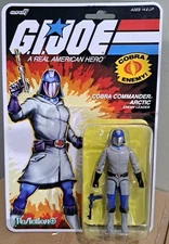 Super7 Reaction G.I. Joe Cobra Commander Arctic 3.75" Action Figure O-Ring 2025