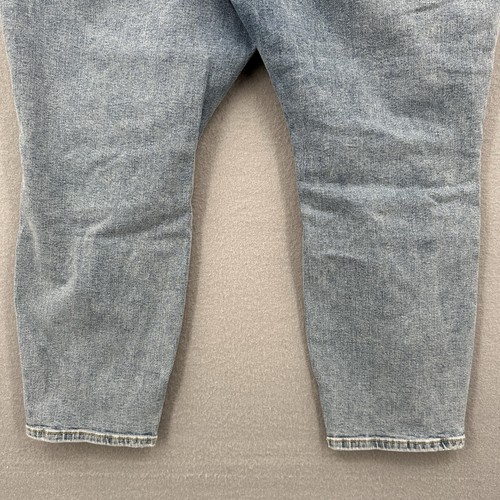 Good American Good Legs Distressed Skinny Jeans Womens Plus 22 Stretch GPSK873T - Picture 12 of 17