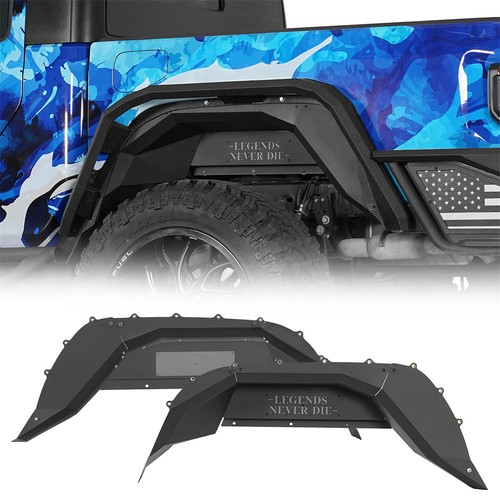 Aluminum Legend Rear Inner Fender Liner Guard Fit 2020-2026 Jeep Gladiator JT