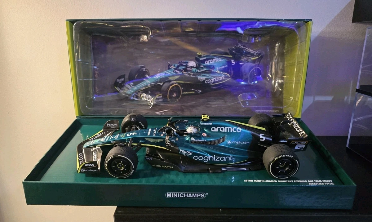 Aston Martin F1 AMR24 de Fernando Alonso a Escala 1/18