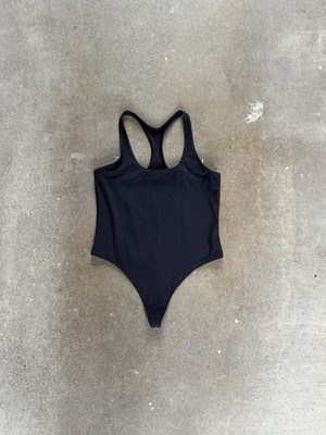 Aritzia TnAction TnaBUTTER Trainer Bodysuit in Black Size XL Athleisure Training