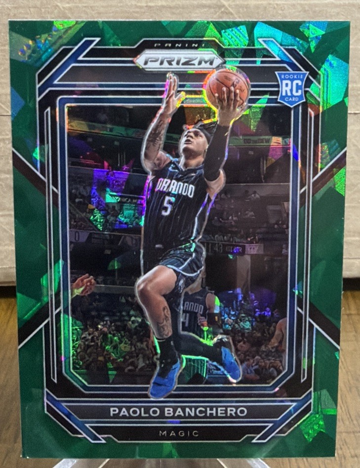 2022 Panini Prizm 🔥 Paolo Banchero #249🔥 Green Ice Prizm 🔥
