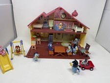 Bluey Family Home Playset Heeler House w Figures Accessories Lot 2018 Moose