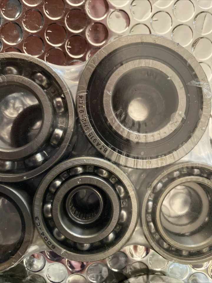 完整 NGK 底端重建套件雅马哈 YZ400F 1998–1999 轴承和密封 全新 — 第 3/4 张图片