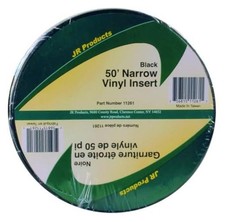 11261 50 foot Narrow Vinyl Insert Black