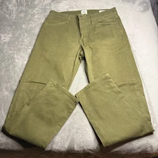 Flint And Tinder Pants Mens 32x30 365 5 Pocket Straight Green Outdoors Huckberry