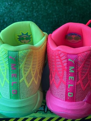 Size 12 - PUMA MB.01 x Rick and Morty Green/Red 2022 for sale