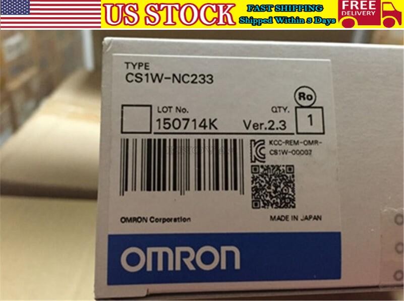 CS1W-NC233 Omron PLC New In Box Factory Sealed Spot Goods US Free TAX