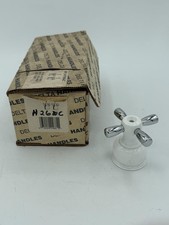 Delta RP14790WC Neostyle Cross Faucet Handle White Chrome H26WC Small Sink