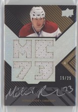 2008-09 Upper Deck UD Black Auto Jerseys 15/25 Michael Ryder #BAJ-MR Auto 0t9e