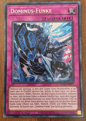 Yu-Gi-Oh! BLZD-DE077 Dominus-Funke Secret Rare NM 1st