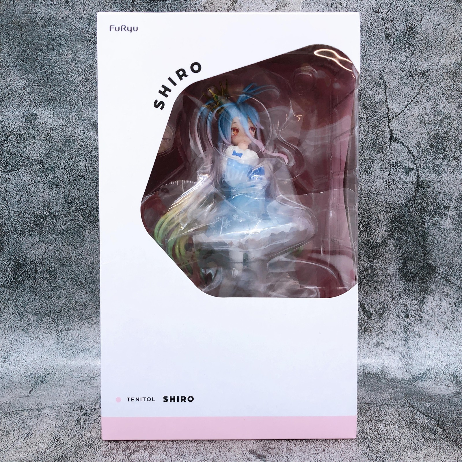 No Game No Life Shiro TENITOL FuRyu Japan PVC Figure NEW