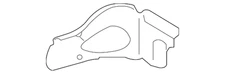 Genuine Nissan Air Guide 41183-6HV0A