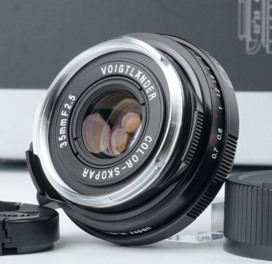 美品　COLOR-SKOPAR 35mm F2.5 PII vm TOP Mint] Voigtlander COLOR SKOPAR 35mm F2.5 PII VM from japan
