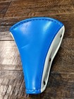 vintage Deluxe Sport bike seat Bule/white  leather, Super Clean 🔥🔥🔥🔥🔥 — photo 1