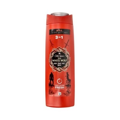 6x Old Spice Body Wash White Wolf 3in1 Personal Care Lot 400ml New