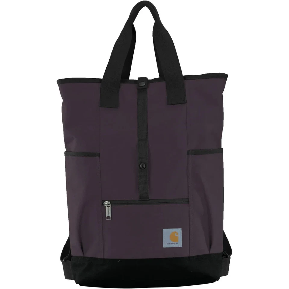 Carhartt V1502 Women’s Maroon Legacy Hybrid Convertible Backpack Tote Bag - Image 3 of 4