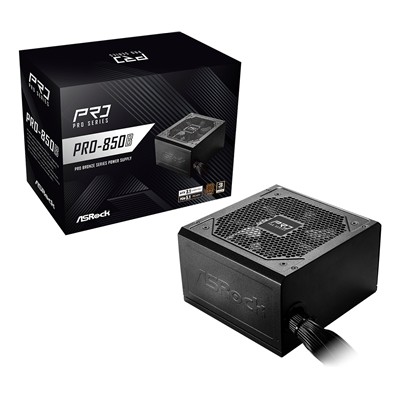 ASRock PRO-850B 850W ATX 3.1 Netzteil 80 Plus Bronze zertifiziert