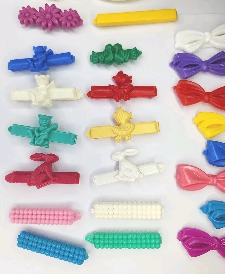 Lote De Colección De 31 Pinzas De Pelo De Niña Años 80 Años 90 Foto 4 de 4