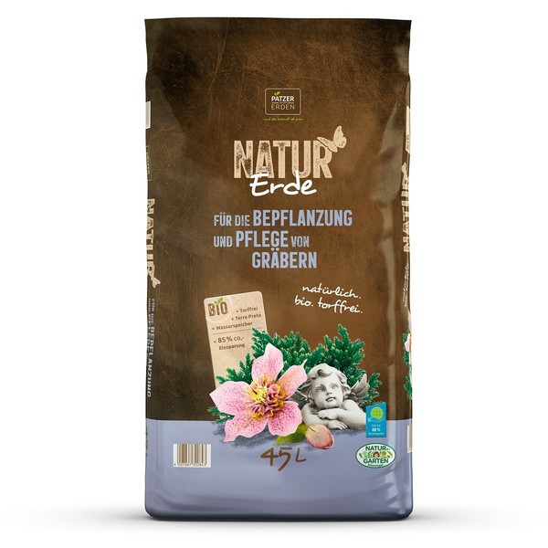 Patzer Natur Erde Bio FüR Die Beflanzung & Pflege Von GräBern Torffrei -45 Liter-image