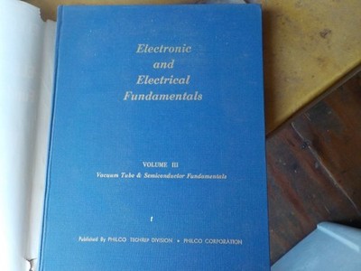 Electronic & Electrical Fundamentals V1: Basic Concepts & D-C Circuits Volume 3
